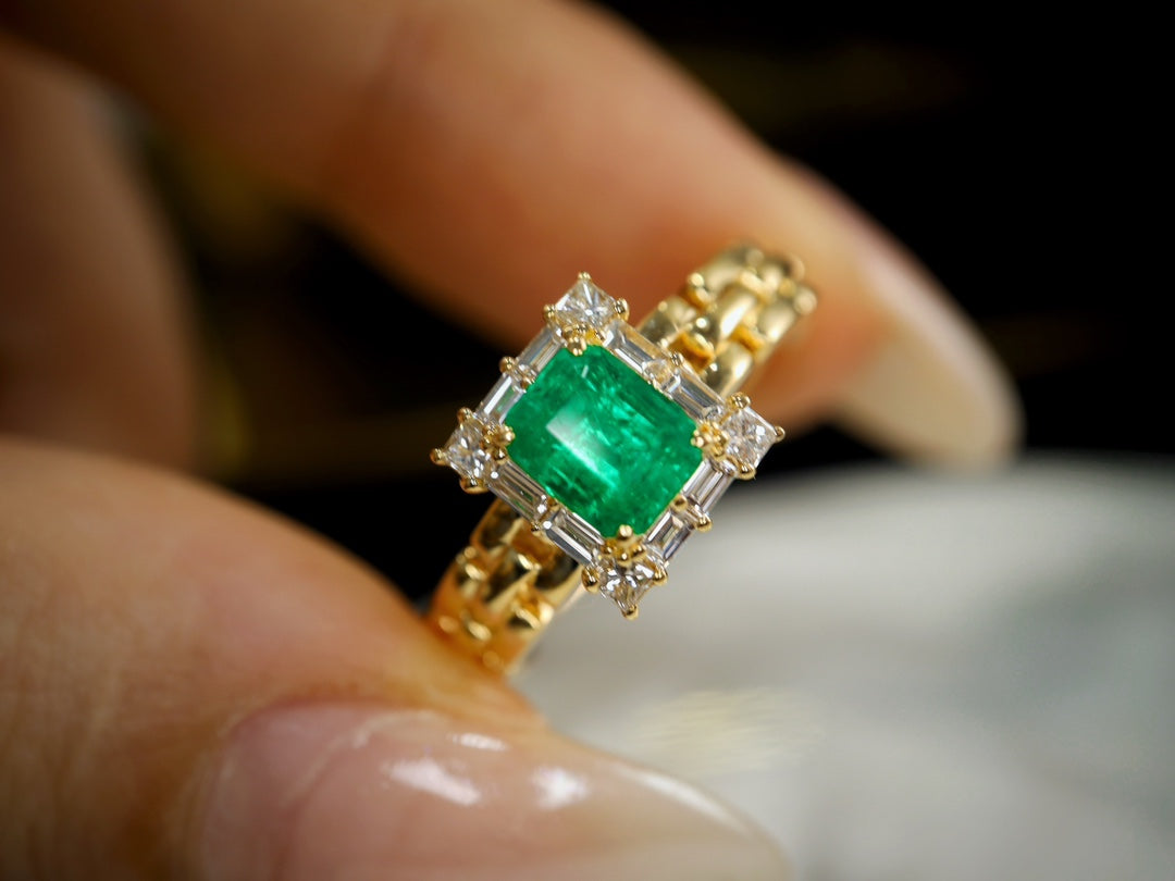 Panjshir-Smaragdring im Vintage-Stil – ein einzigartiges Schmuckstück