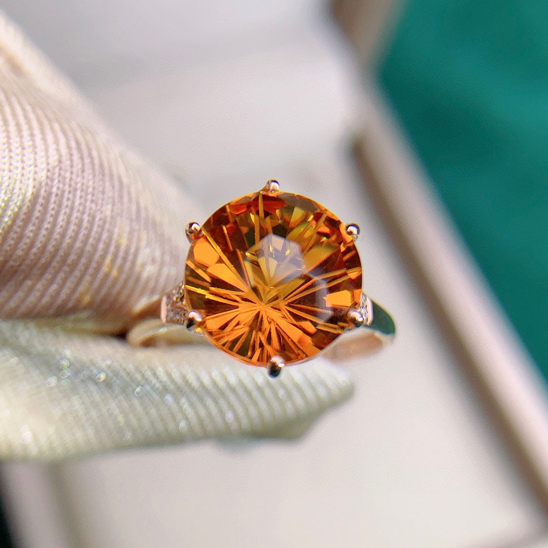 Dazzling Citrine Ring - A Must-Have Jewelry for Prosperity