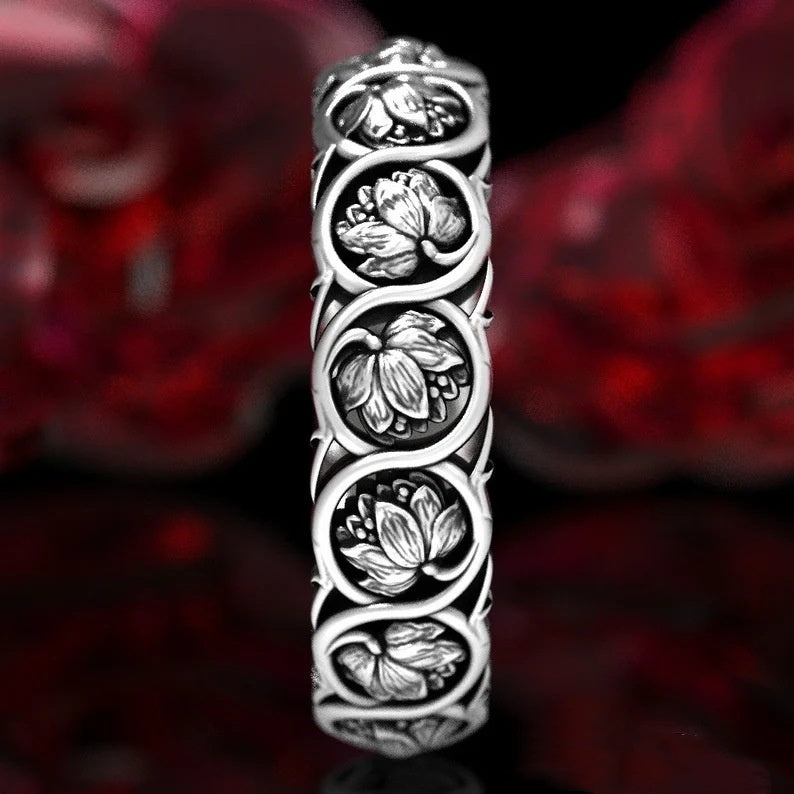 Electroplated Alloy Fashion Jewelry Ring