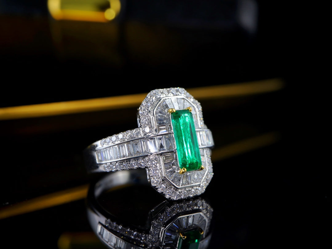 Panjshir-Smaragd-Ring – Premium-Schmuck in lebendigem Grün