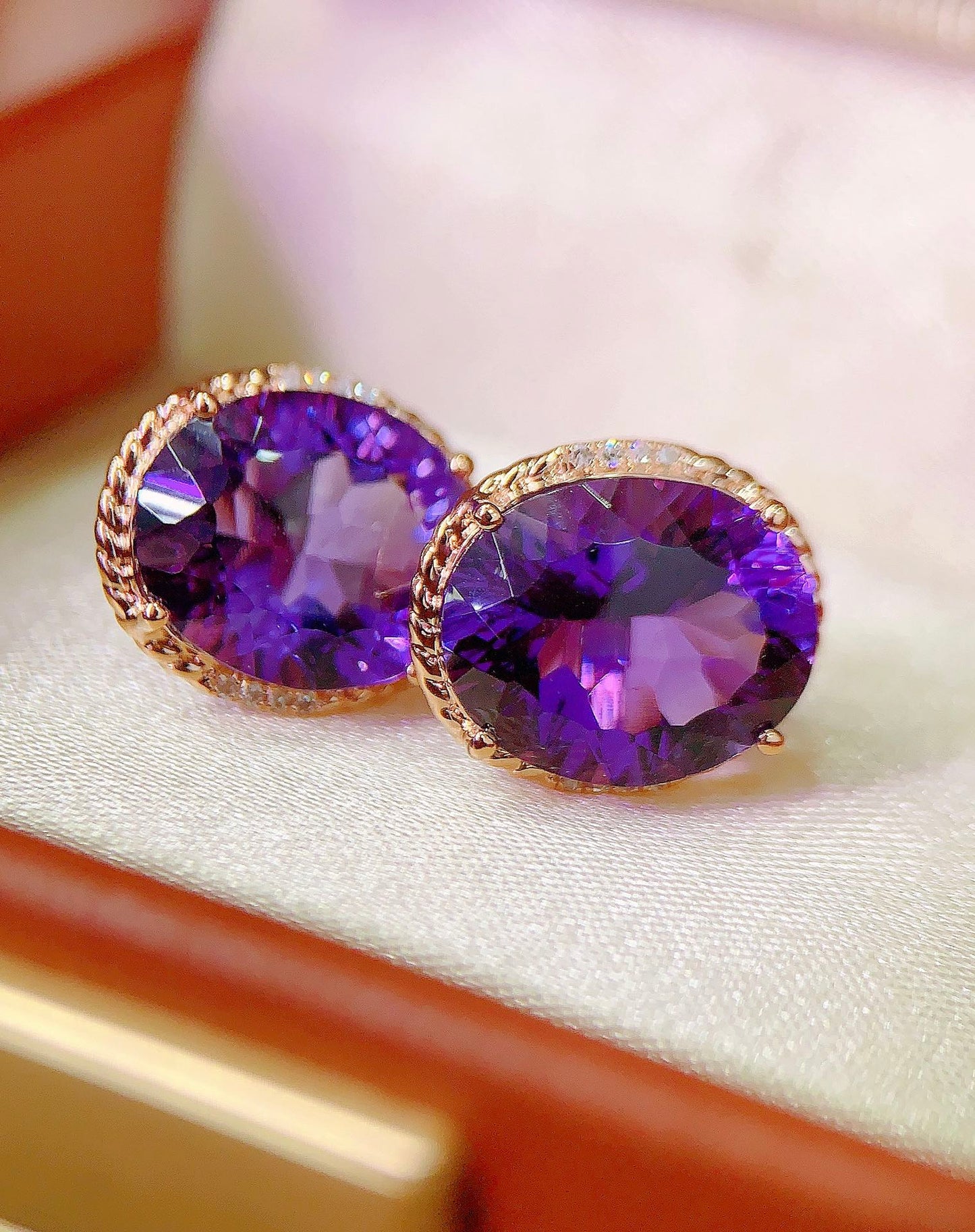 Nueva llegada: joyería de amatista púrpura: elegancia y prosperidad encarnadas