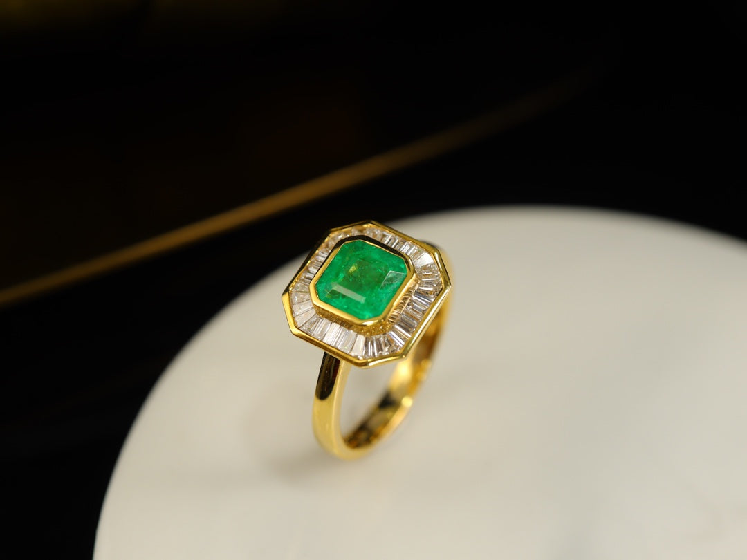 Panjshir-Smaragdring – modischer High-End-Schmuck