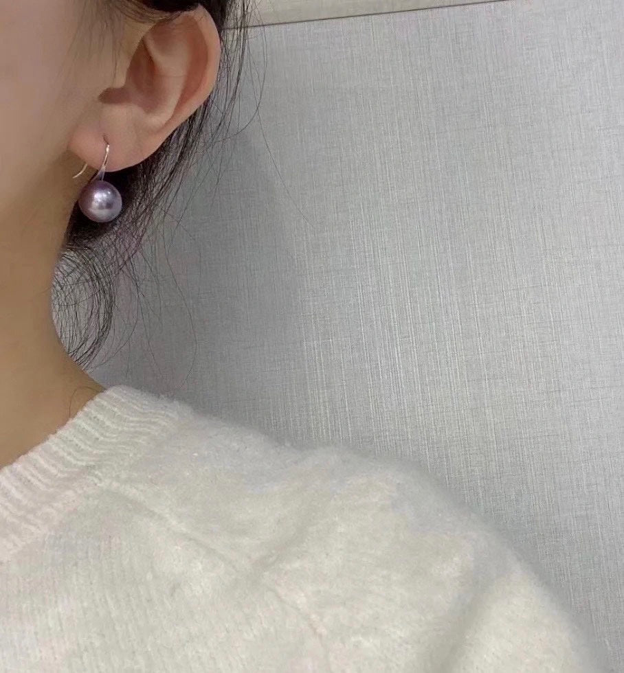 Ylelliset 18K kultaa ja 12-13mm Natural Edison Pearl -koruja