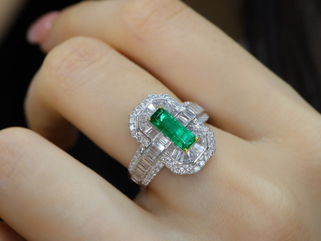 Panjshir-Smaragd-Ring – Premium-Schmuck in lebendigem Grün