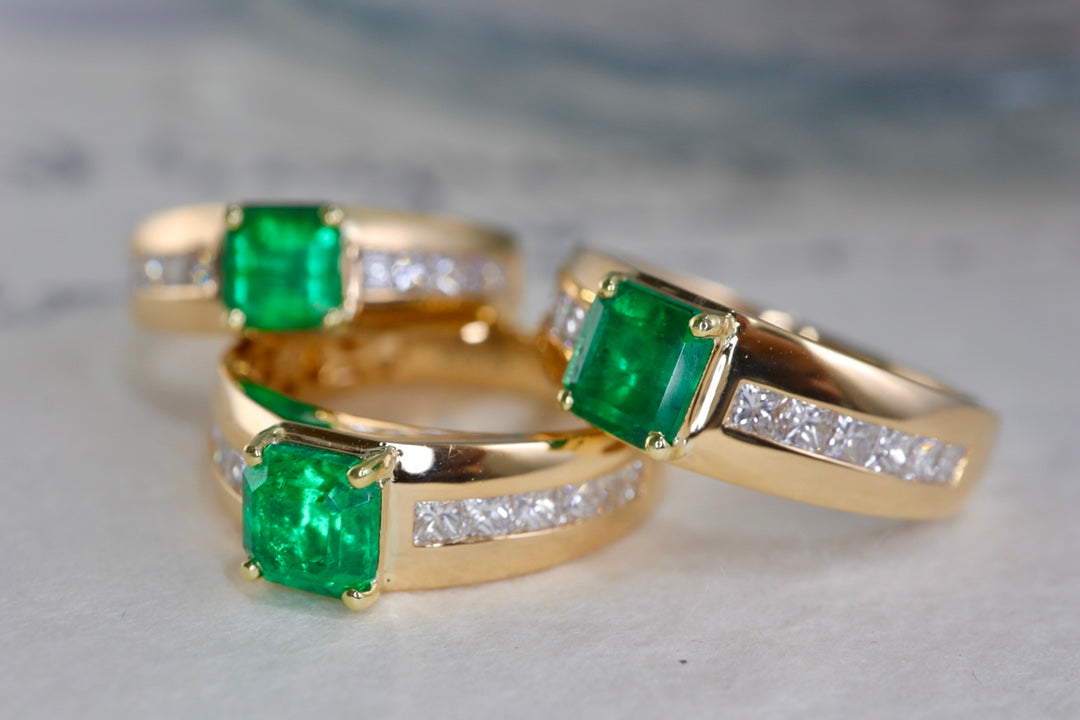 Panjshir-Smaragdring – leuchtend grüner Schmuck für ein mutiges Statement