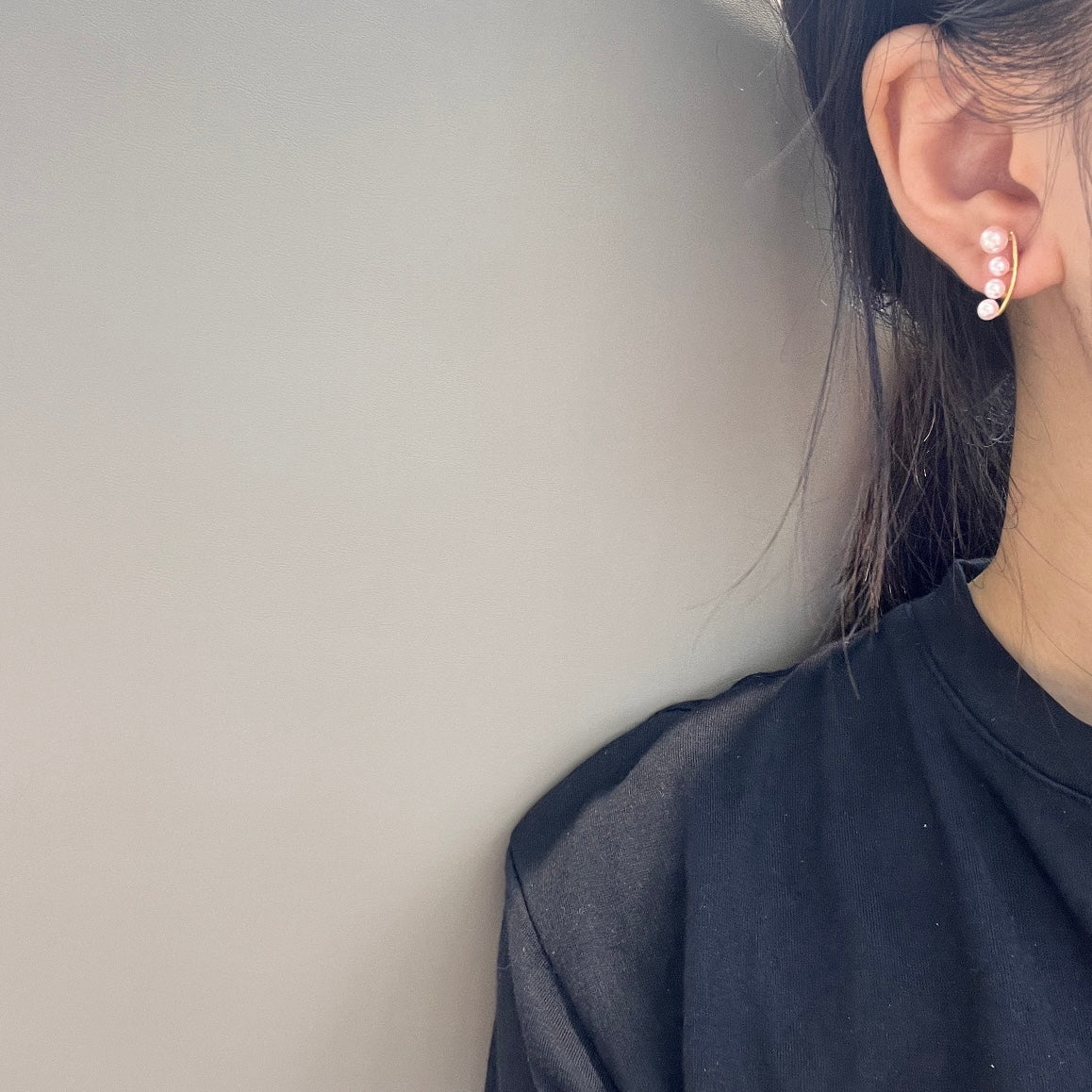 Bijoux en or 18 carats et perles Akoya naturelles de 3 à 5 mm - Qualité supérieure