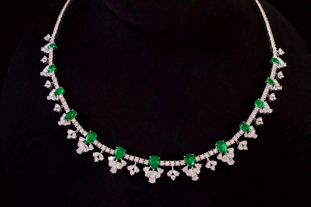 Panjshir Valley Emerald & Diamond Necklace - A Masterpiece of Luxury Jewelry