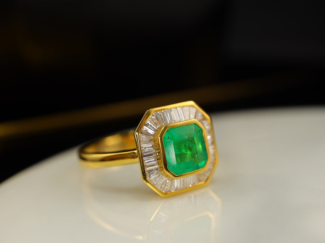 Panjshir-Smaragdring – modischer High-End-Schmuck