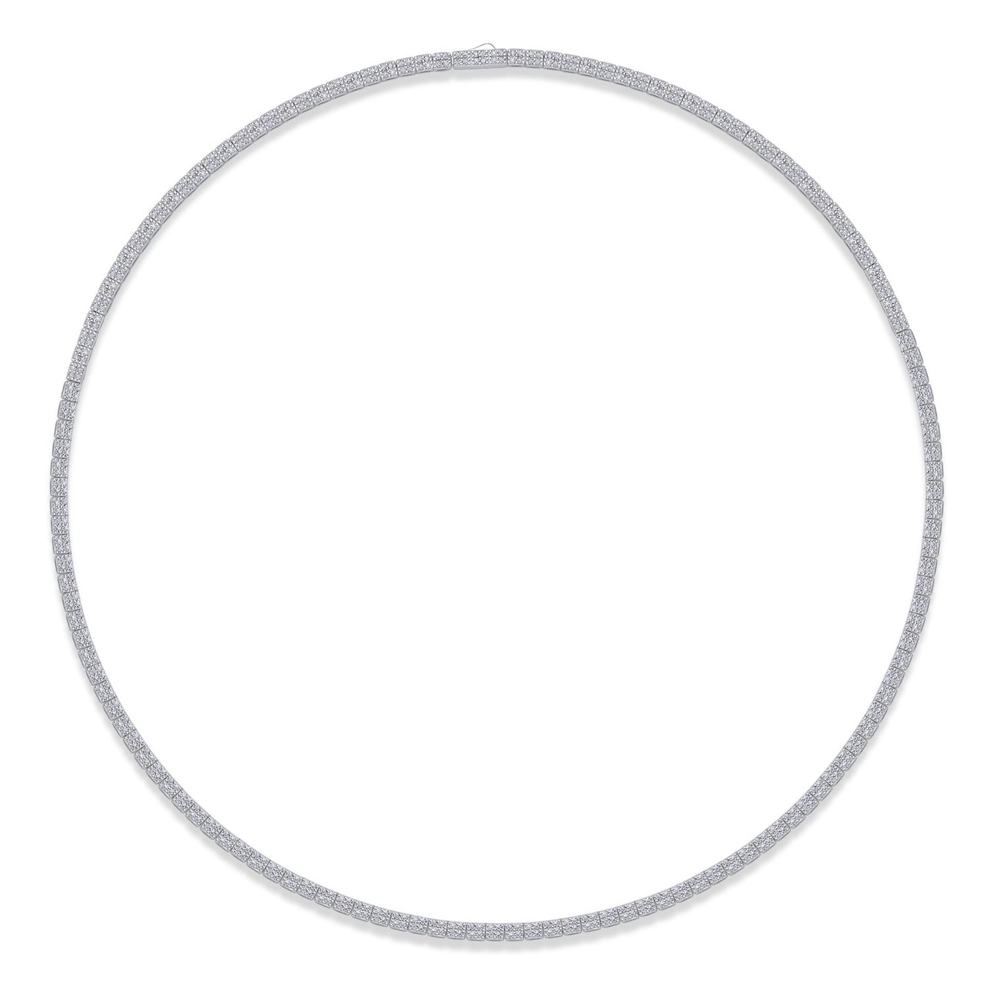 New Style Collarbone Necklace S925 Silver Necklace Moissanite