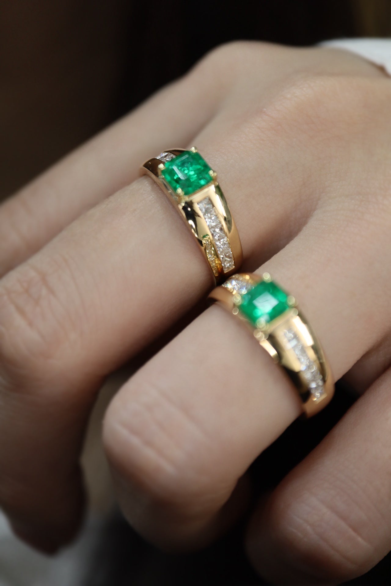Panjshir-Smaragdring – leuchtend grüner Schmuck für ein mutiges Statement
