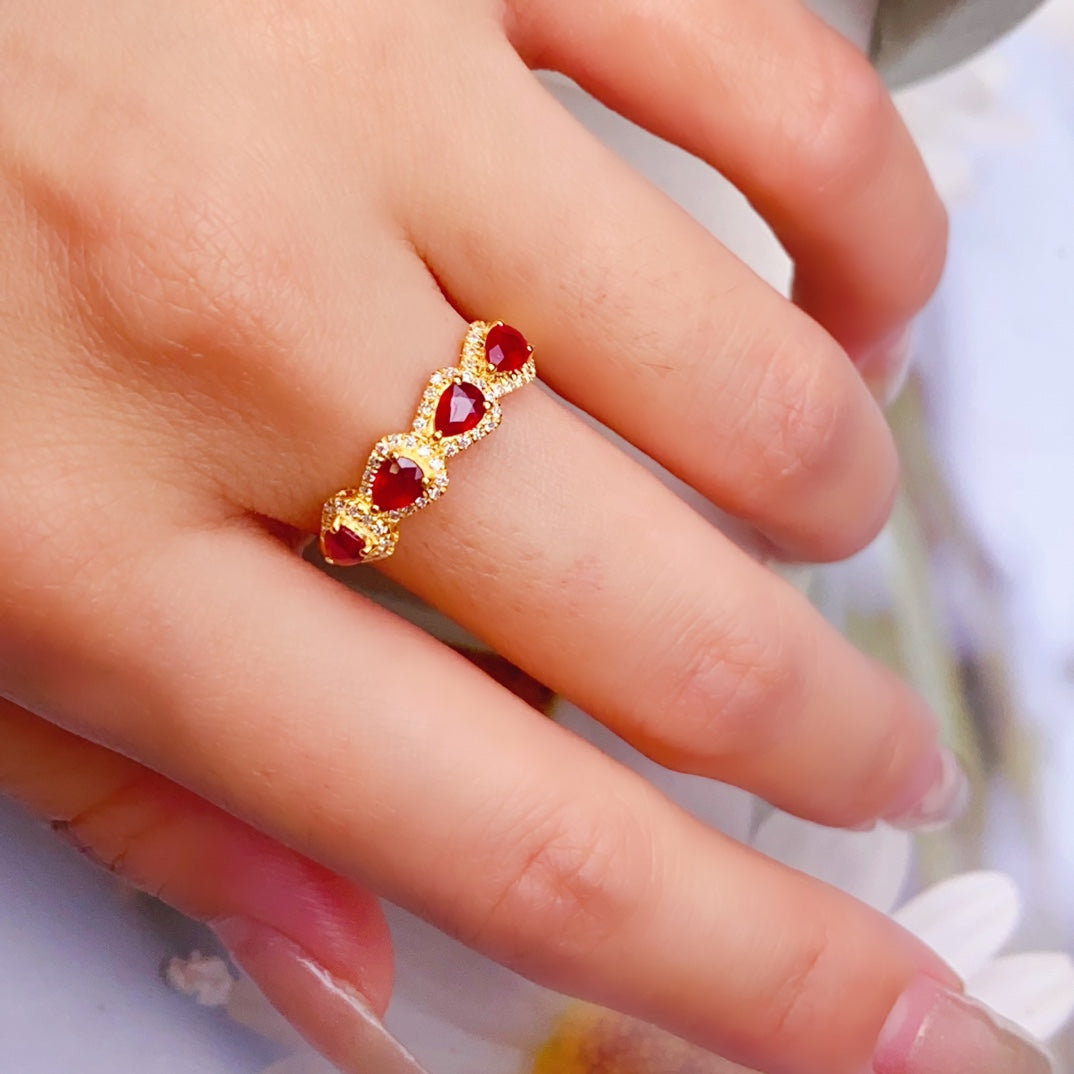 New Arrival: Dazzling Multi-Gem Ruby Jewelry