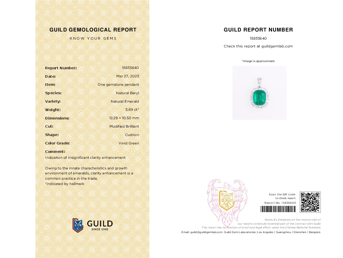 Smaragdgroene hangersieraden: prachtig collectiestuk met GIA-certificaat