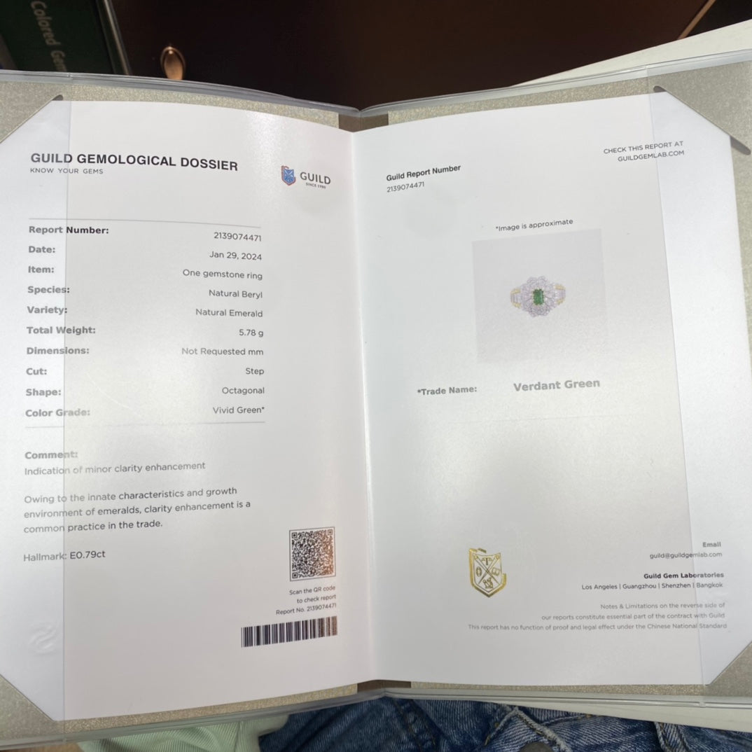 Panjshir-Smaragdring – von der Gilde zertifizierter, grüner Schmuck der Spitzenklasse