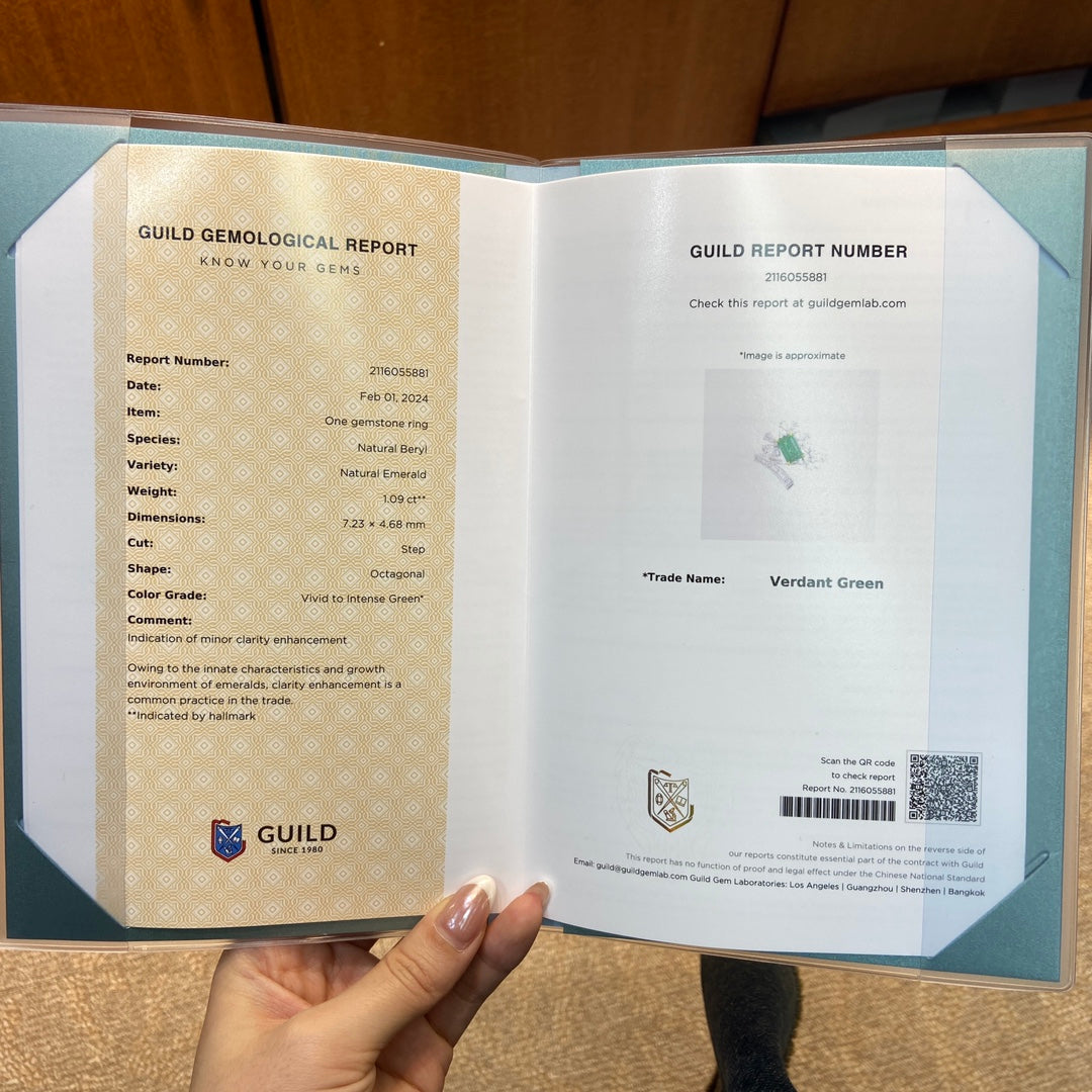 Exklusiver Panjshir-Smaragdschmuck: Erstklassiger Warton-Grünring