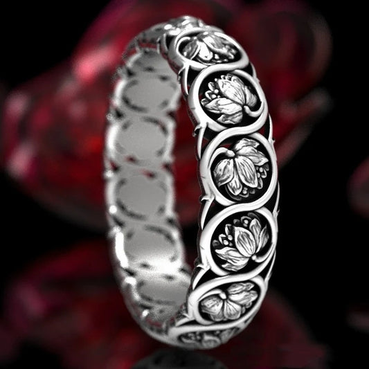 Electroplated Alloy Fashion Jewelry Ring
