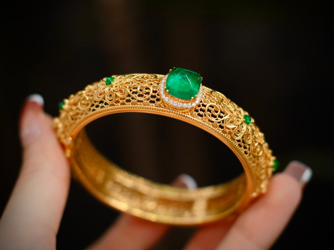 古代花絲工藝手鍊：婚禮傳家寶珠寶的巔峰之作
