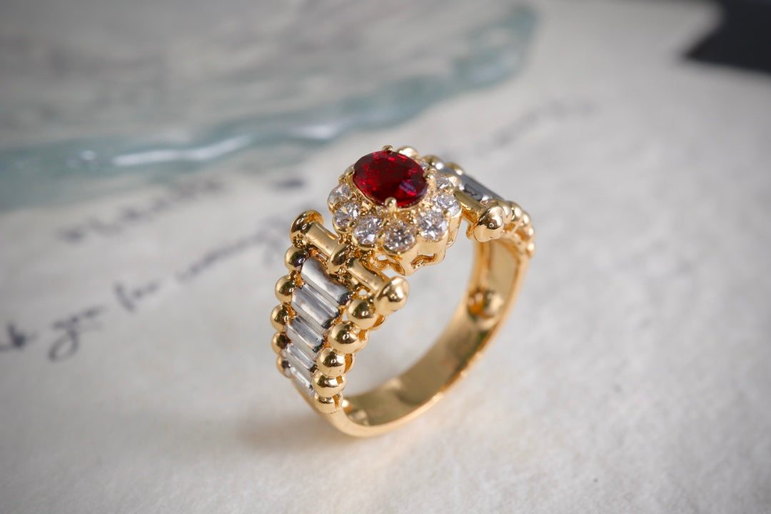 Perhiasan Fashionable yang Terinspirasi Vintage: Cincin Pesona yang Tak Tertahankan
