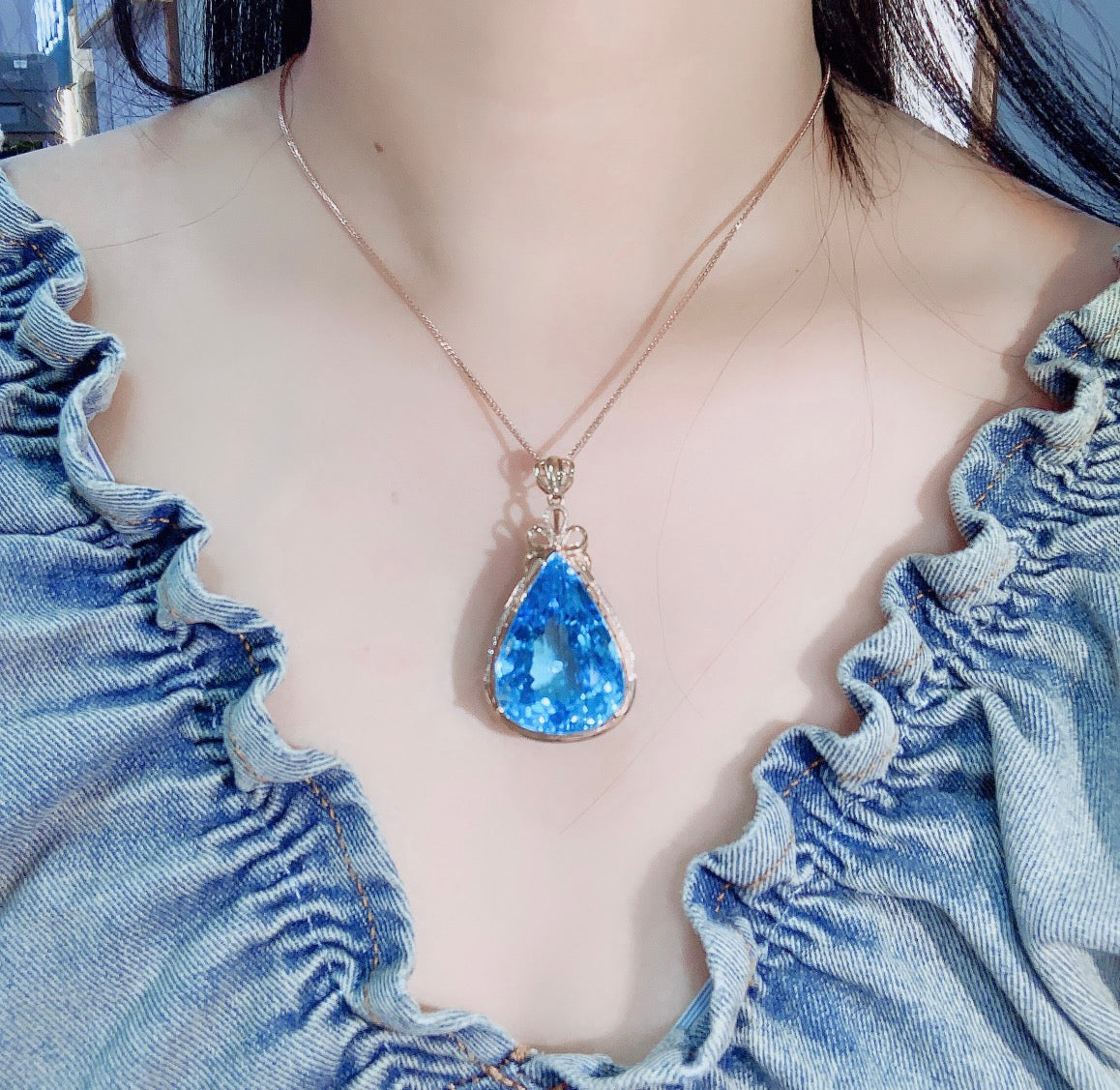 Barang Kemas Loket Topaz Gred Pemungut Cantik