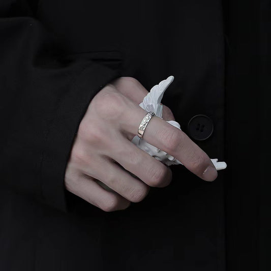 Simple And Personalized Retro Cool Style With Adjustable Opening