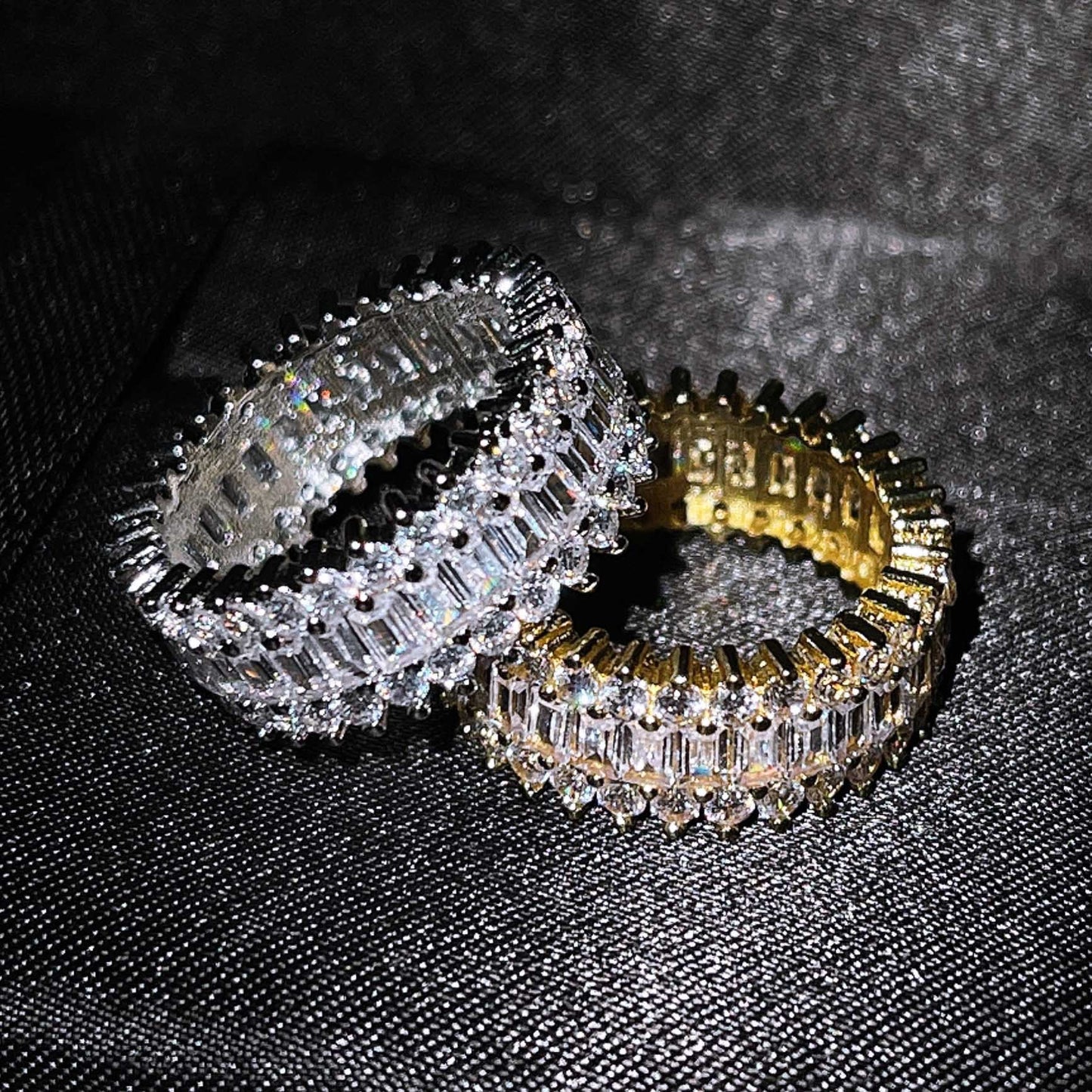 Creative And Fashionable Zircon Inlaid Ring