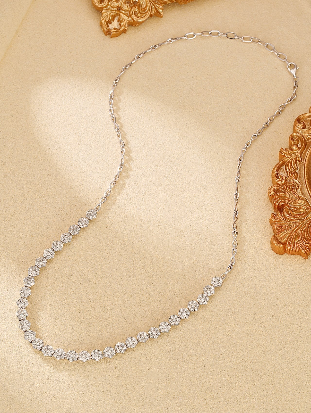 Diamond Round Cut Solitaire Pendant Set - Premium Jewelry - White Diamond Necklace