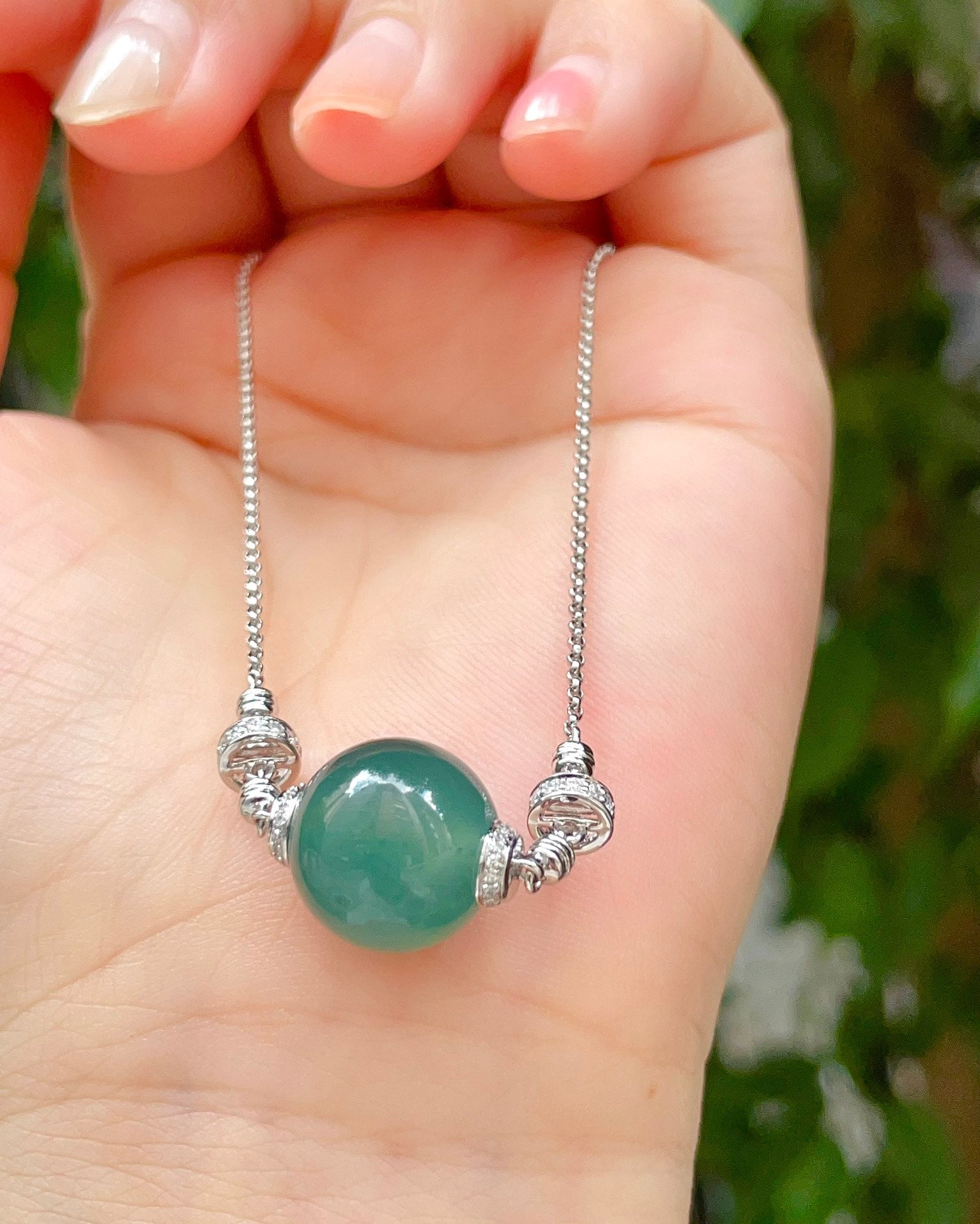 Elegant Jade Pendant Necklace - Unique Jewelry Piece Jeweler.Jewelry
