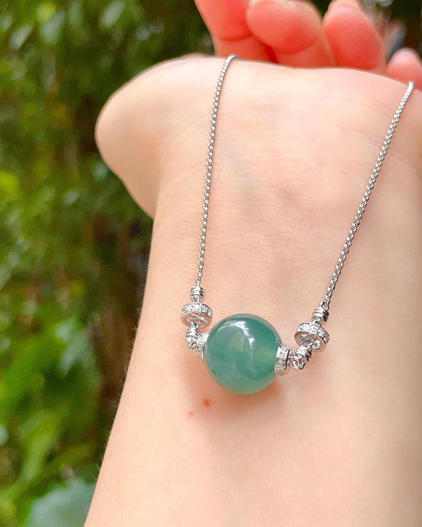 Elegant Jade Pendant Necklace - Unique Jewelry Piece Jeweler.Jewelry