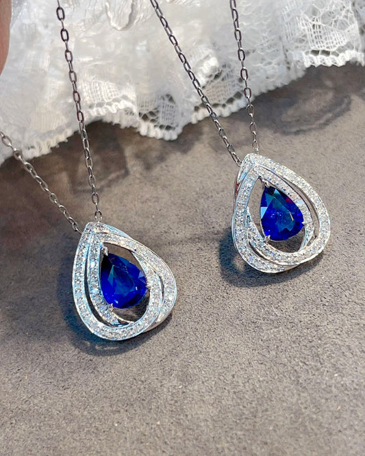 Elegant Royal Blue Sapphire Pendant - A Must-Have Jewelry Piece Jeweler.Jewelry