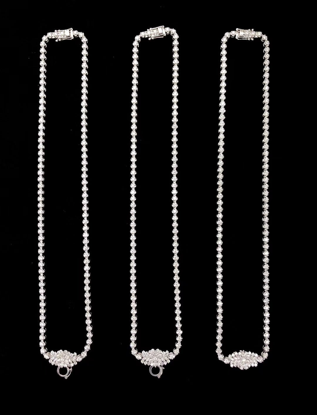Glamorous Diamond Pendant Set - A Sparkling Jewelry Gem - Universal Chain